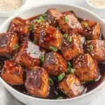 Crispy Honey Garlic Salmon Bites Recipe