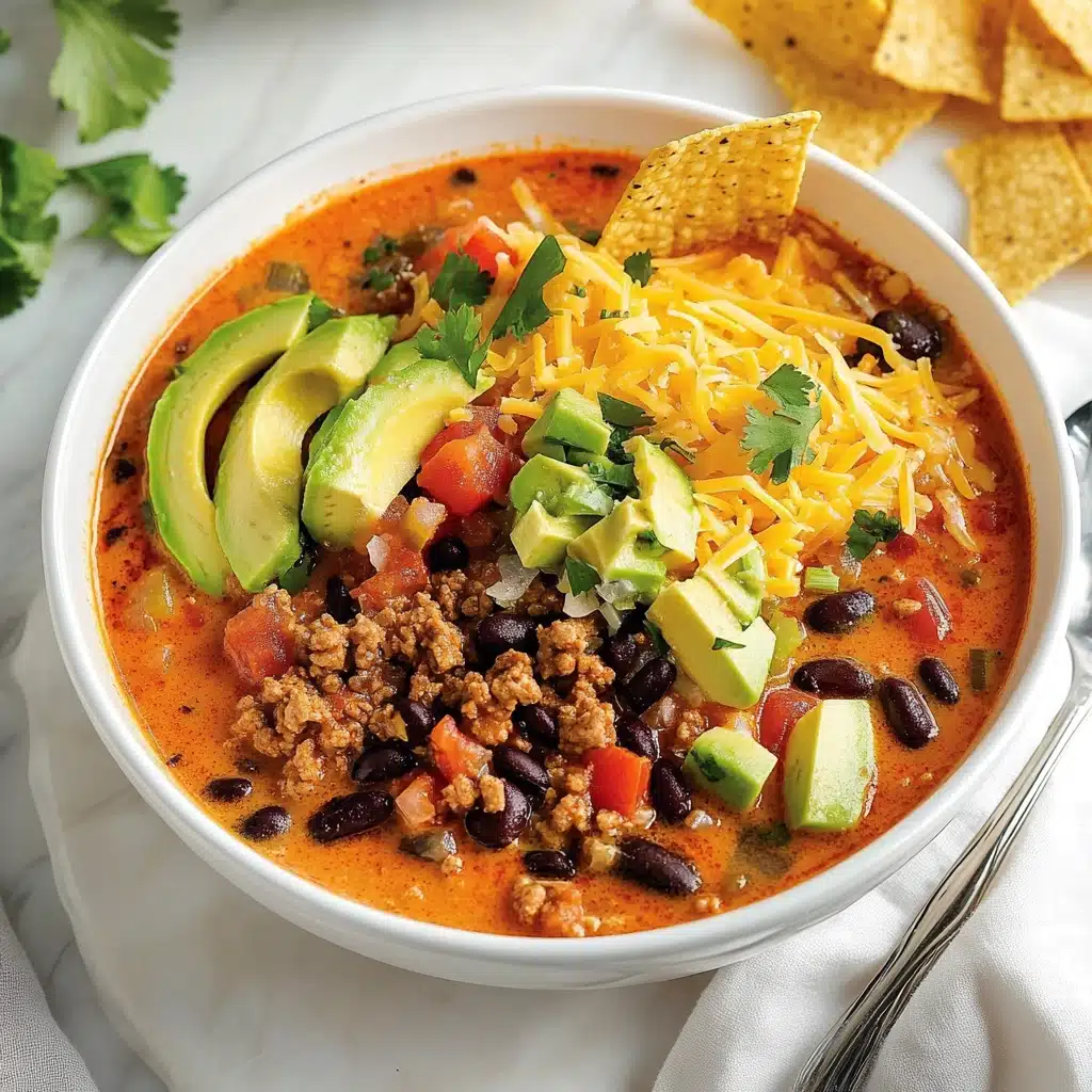 Cheesy Taco Soup Recipe - Recipe Image