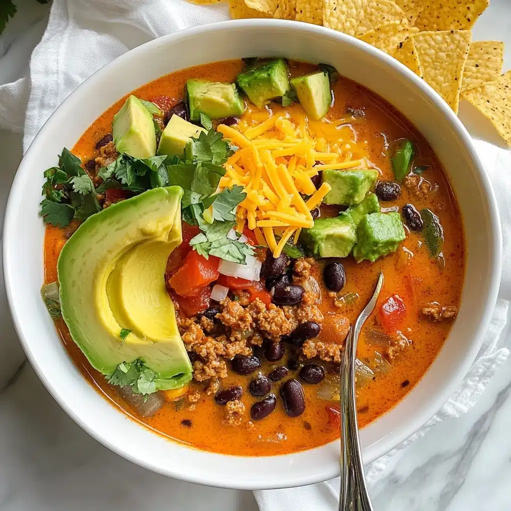 Cheesy Taco Soup Recipe - Recipe Image