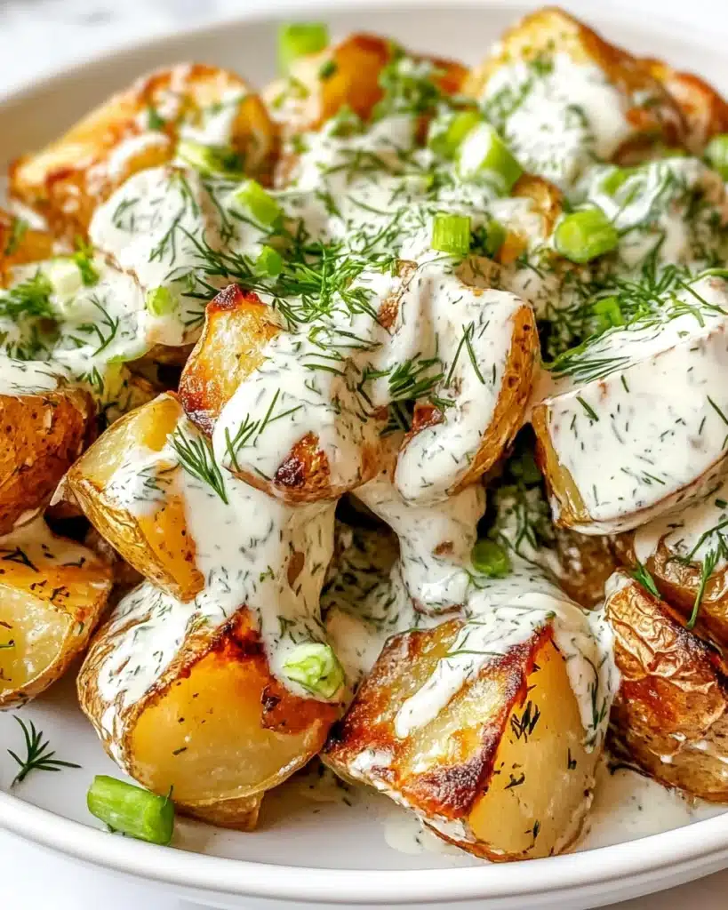 Crispy Herb Potato Salad Recipe