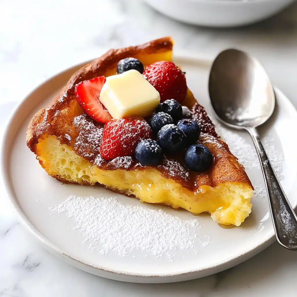 Baked German Pancake Recipe - Recipe Image