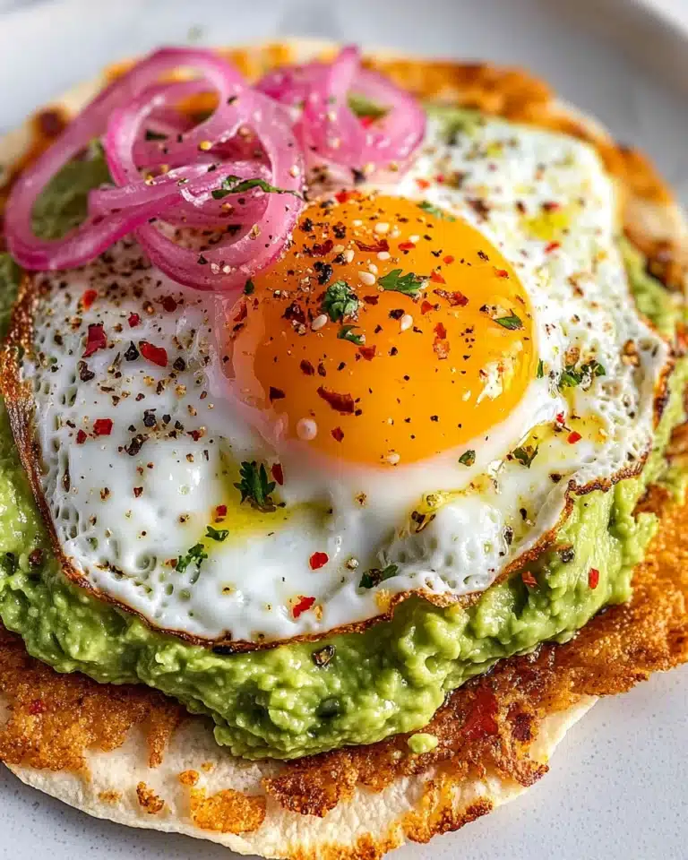 Crispy Feta Fried Eggs Recipe