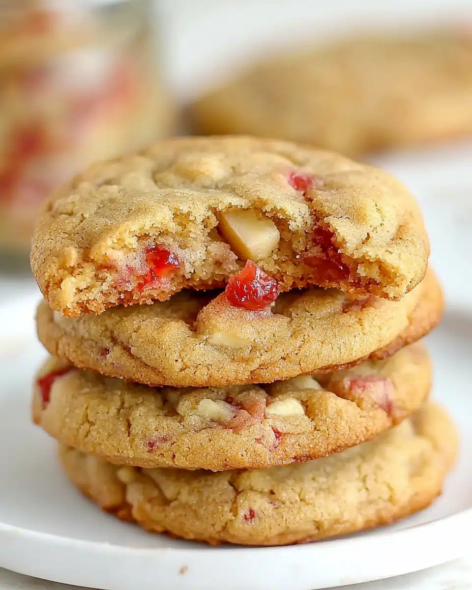 Brown Sugar Rhubarb Cookies Recipe