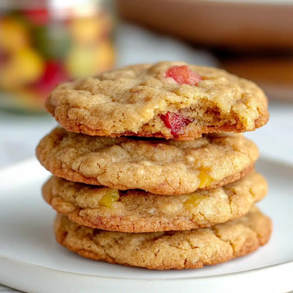 Brown Sugar Rhubarb Cookies Recipe - Recipe Image
