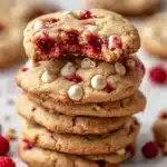 Copycat Subway Raspberry White Chocolate Cheesecake Cookies Recipe