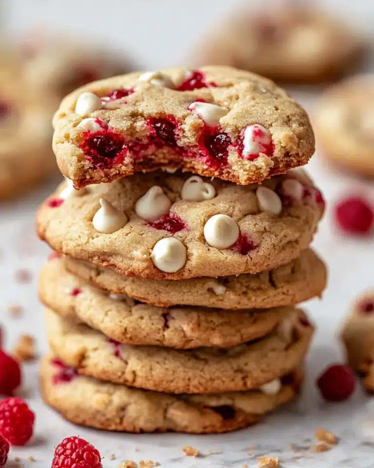 Copycat Subway Raspberry White Chocolate Cheesecake Cookies Recipe