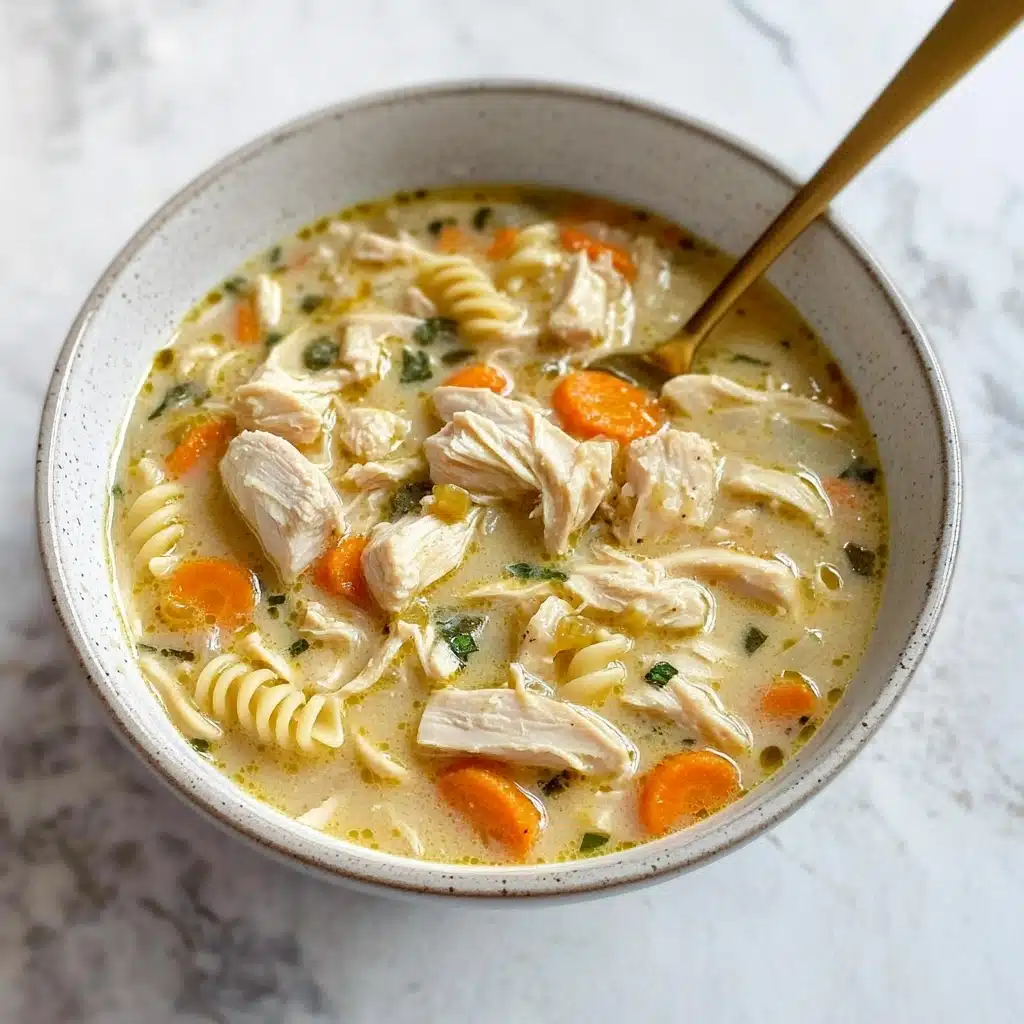 Lemony Chicken Orzo Soup Recipe - Recipe Image