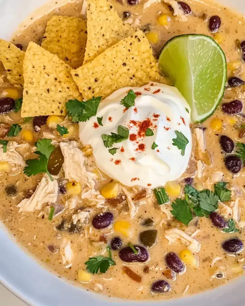 Mexican Street Corn Chicken Chowder Recipe
