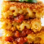Crispy Mac & Cheese Bites with Sweet Basil Marinara Recipe