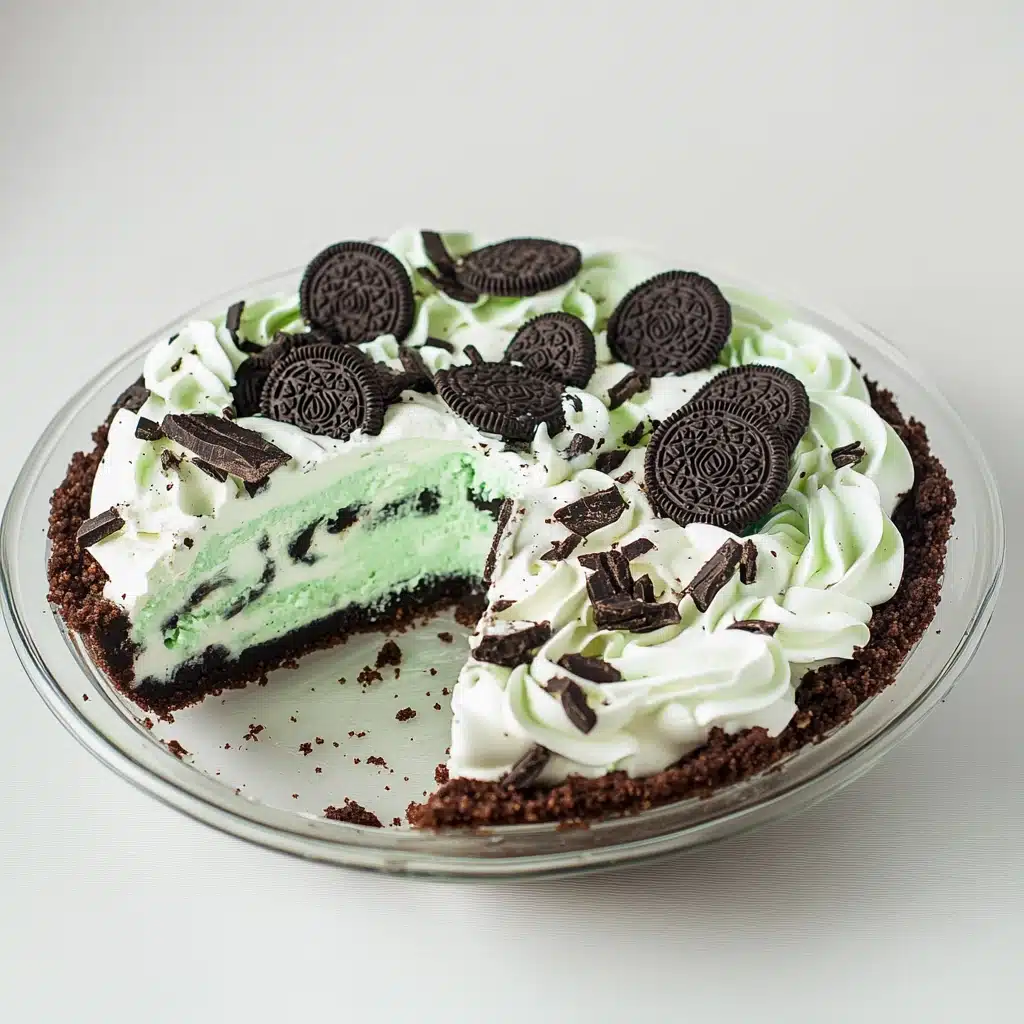 No-Bake Grasshopper Pie Recipe - Recipe Image