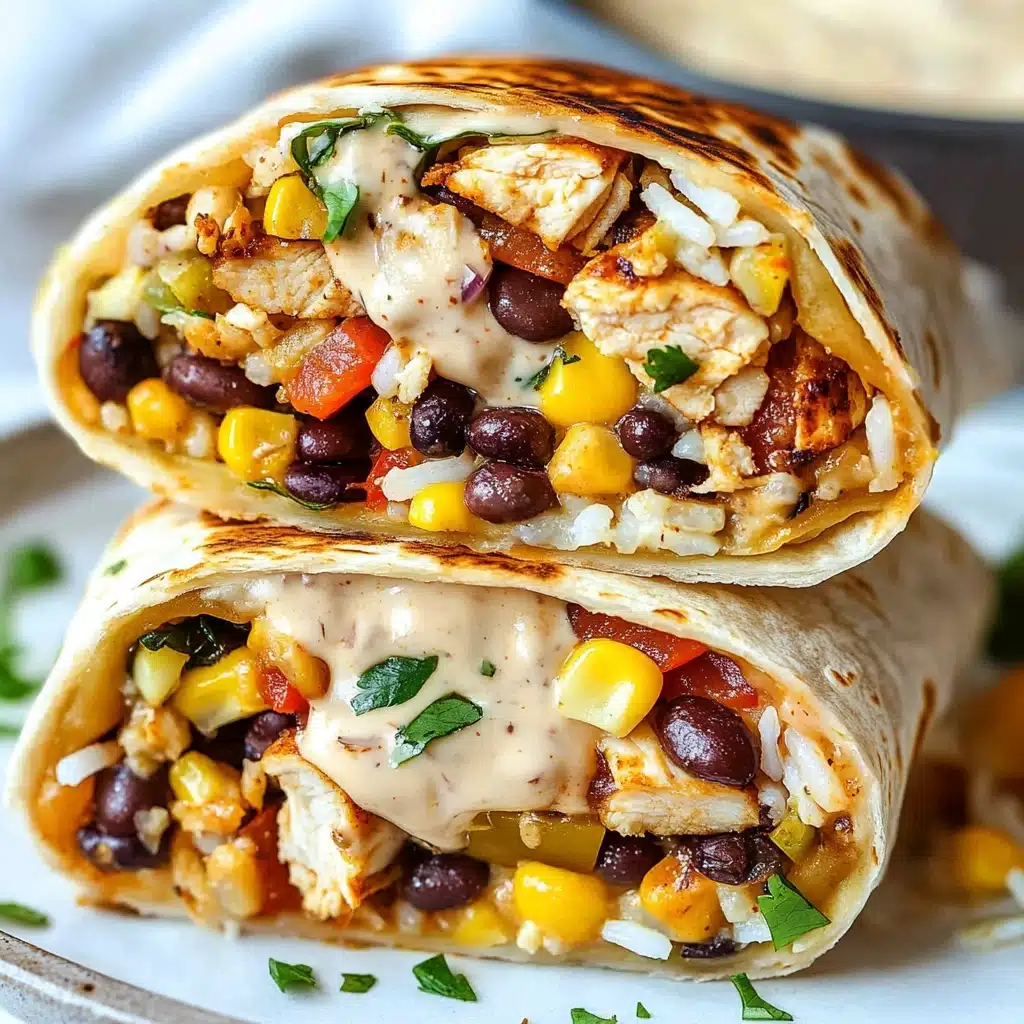 Smoky Southwest Chicken Wrap Recipe - Recipe Image
