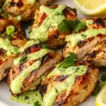 Grilled Green Goddess Chicken Thighs Recipe