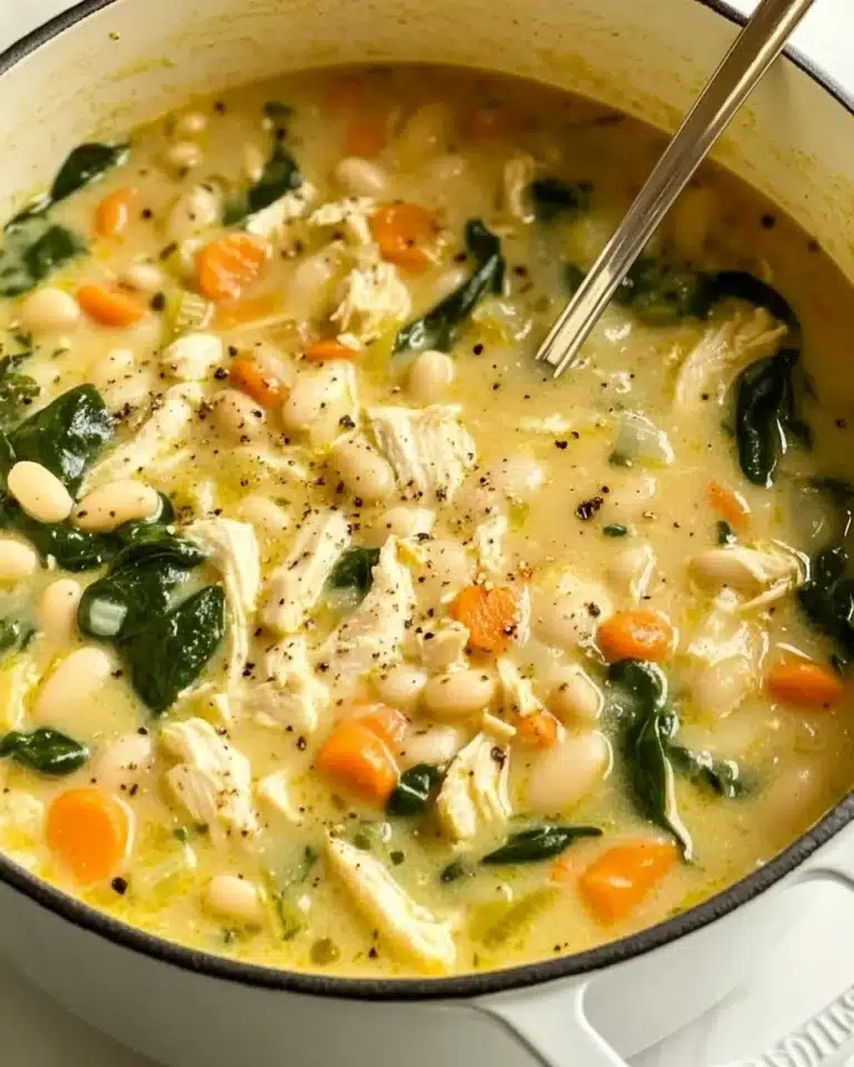 Creamy Lemon Chicken Orzo Soup Recipe