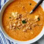 Creamy Beef and Cauliflower Soup Recipe