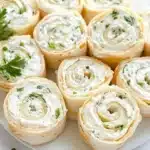 Dill Pickle Cream Cheese Pinwheels Recipe