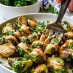 Crispy Air Fryer Brussel Sprouts with Spicy Mayo Recipe