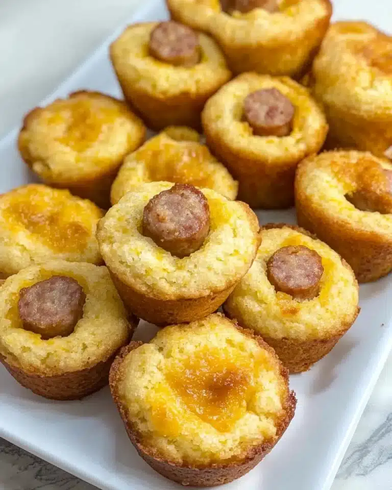 Sausage Pancake Bites Recipe