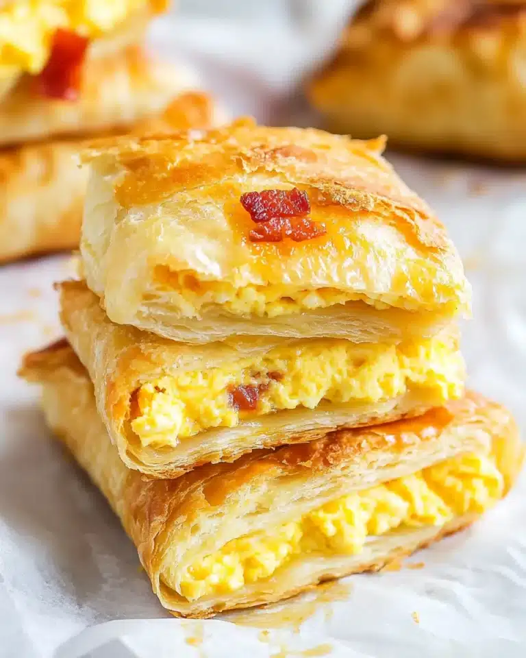 Homemade Breakfast Hot Pockets Recipe