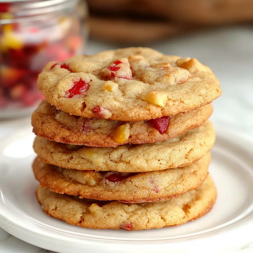 Brown Sugar Rhubarb Cookies Recipe - Recipe Image