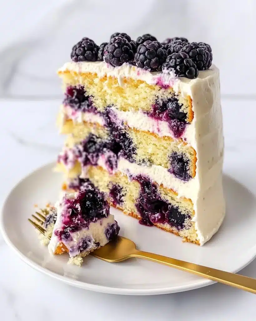 Lemon Blueberry Cake Recipe