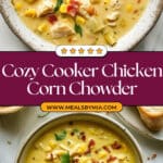 Creamy Slow Cooker Chicken Corn Chowder Recipe