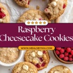 Copycat Subway Raspberry White Chocolate Cheesecake Cookies Recipe