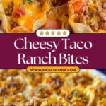 Cheesy Taco Ranch Tartlets Recipe