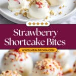 5 Ingredient Strawberry Shortcake Bites Recipe