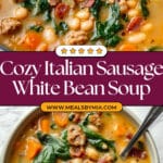 Hearty Italian Sausage Bean Soup Recipe