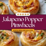 Jalapeno Popper Pinwheel Bites Recipe