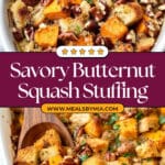 Sage & Pecan Butternut Squash Stuffing Recipe