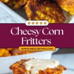 Cheesy Corn Fritter Delight Recipe