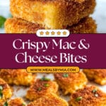 Crispy Mac & Cheese Bites with Sweet Basil Marinara Recipe