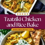 Greek-inspired One-Pan Chicken and Rice Recipe