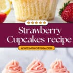 Strawberry Lemonade Cupcakes Recipe