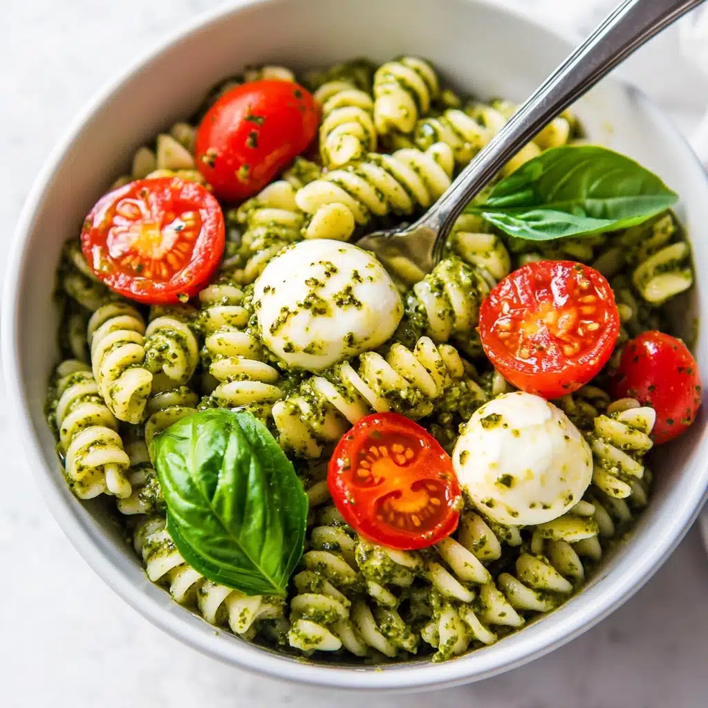 Pesto Pasta Salad Recipe - Recipe Image