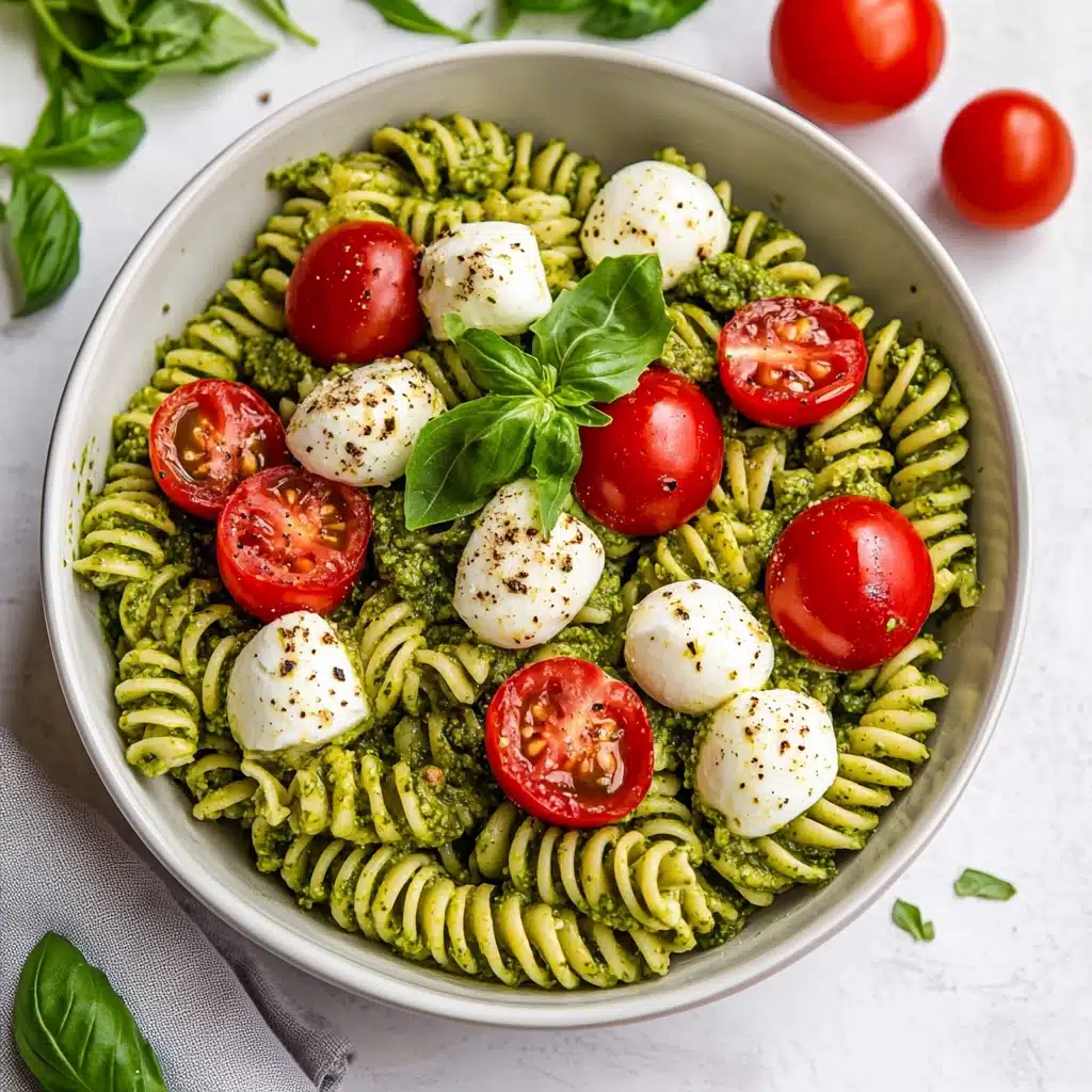 Pesto Pasta Salad Recipe - Recipe Image