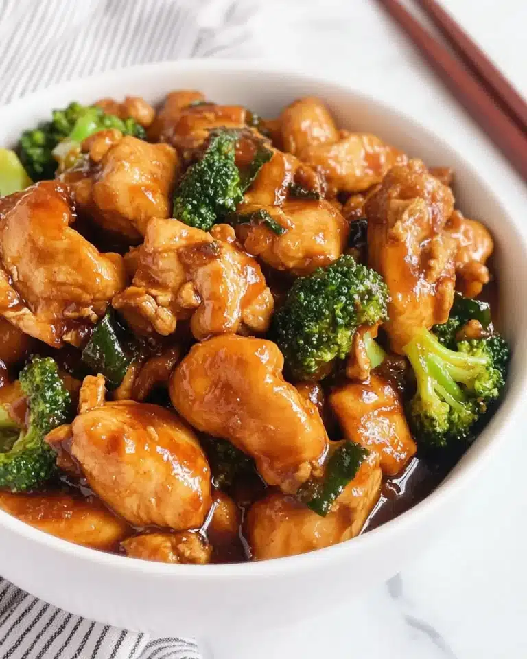 Chinese Chicken and Broccoli Recipe