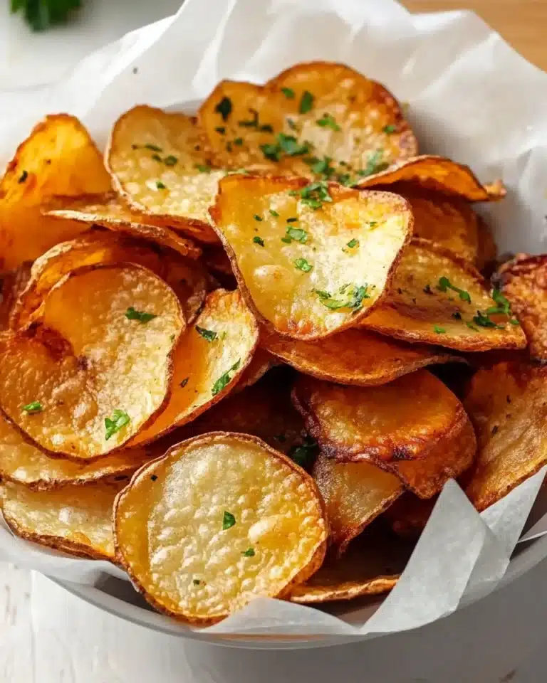 Air-Fryer Potato Chips Recipe