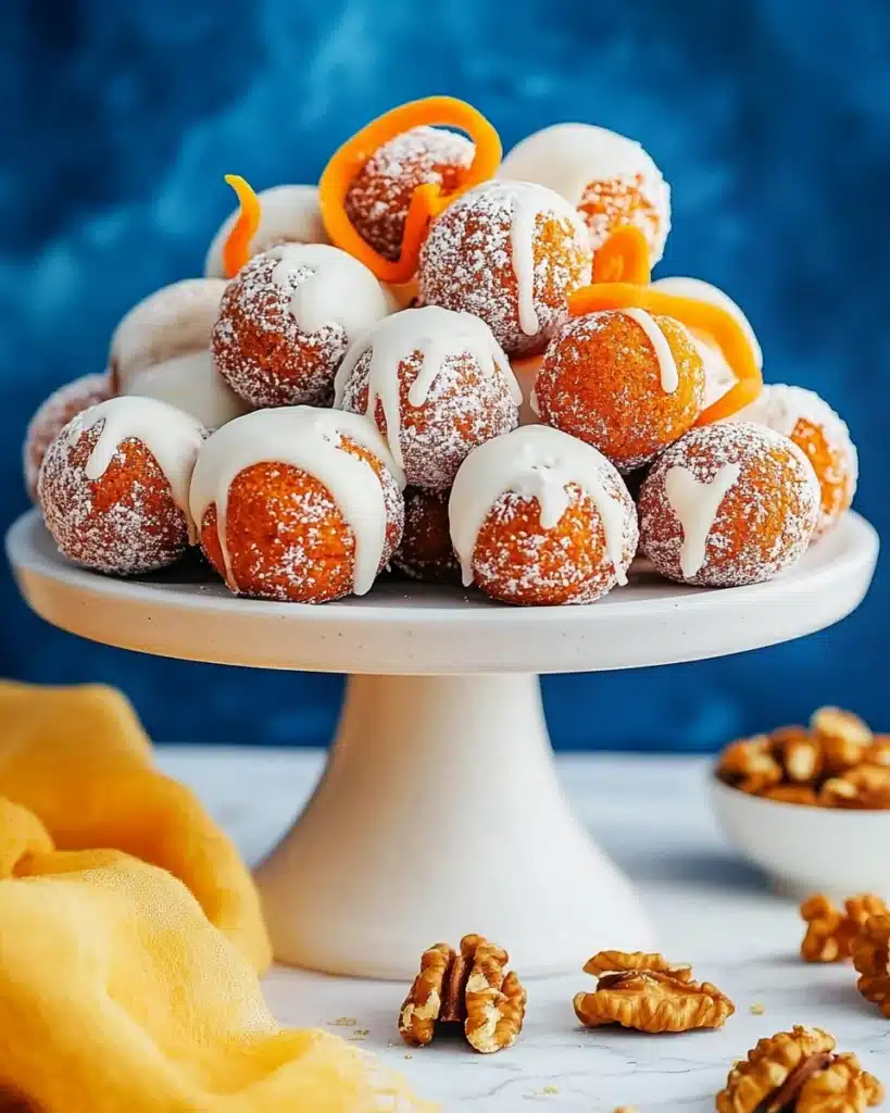 No-Bake Carrot Cake Bites Recipe
