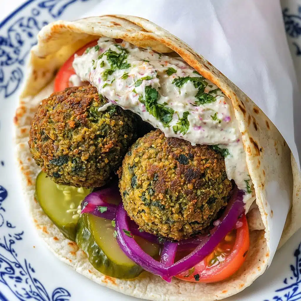 Falafel Wrap Recipe - Recipe Image