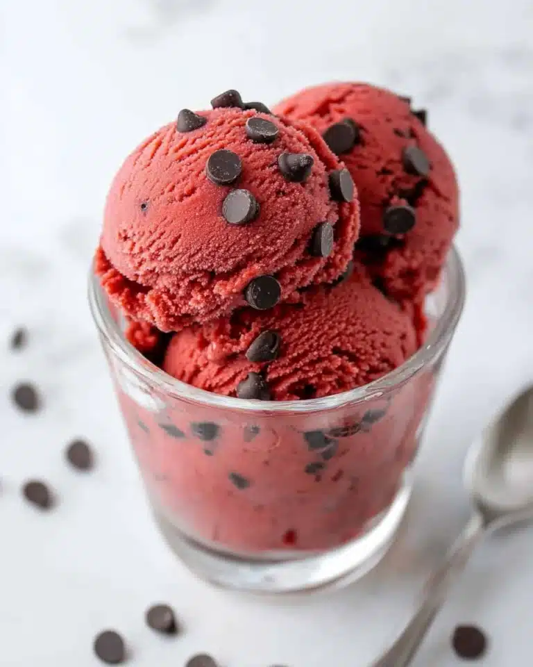 Red Velvet Edible Cookie Dough Recipe