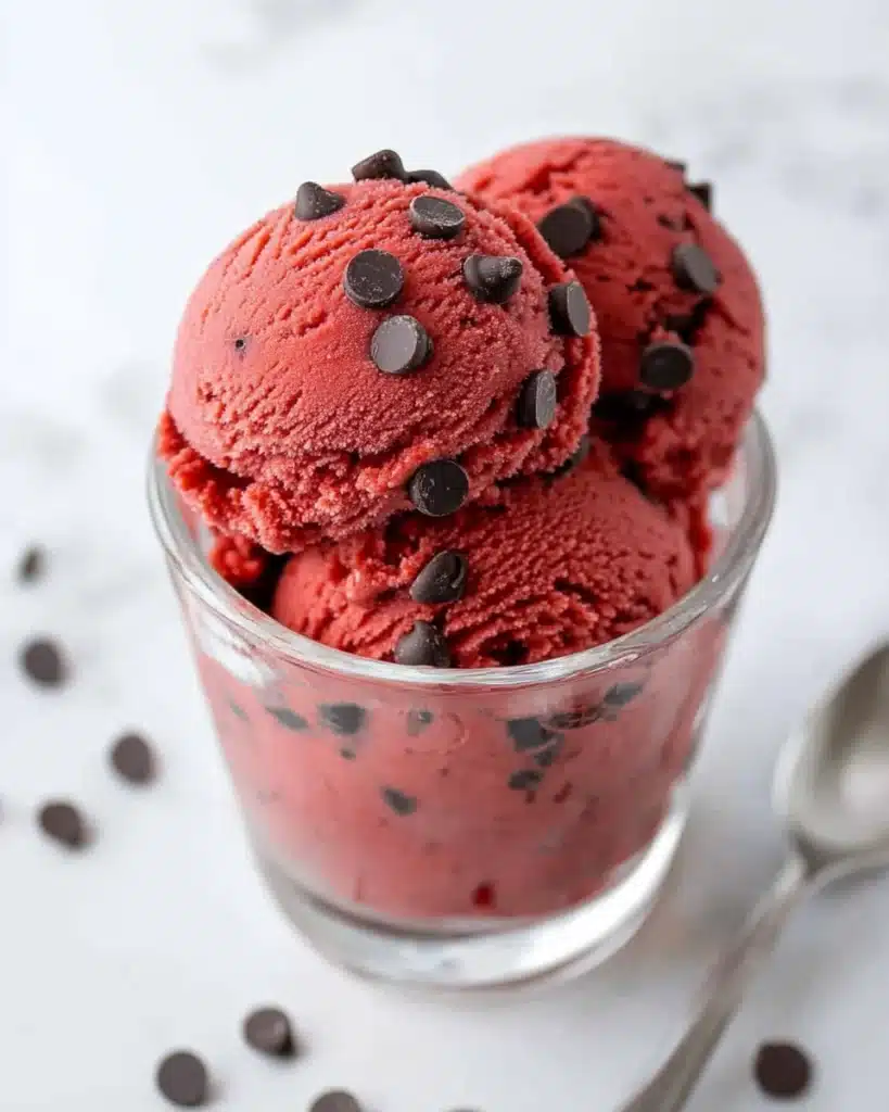 Red Velvet Edible Cookie Dough Recipe