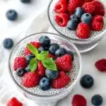 Chia Parfaits with Greek Yogurt and Summer Berries Recipe