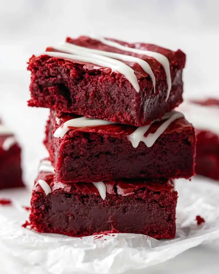 Red Velvet Brownies Recipe