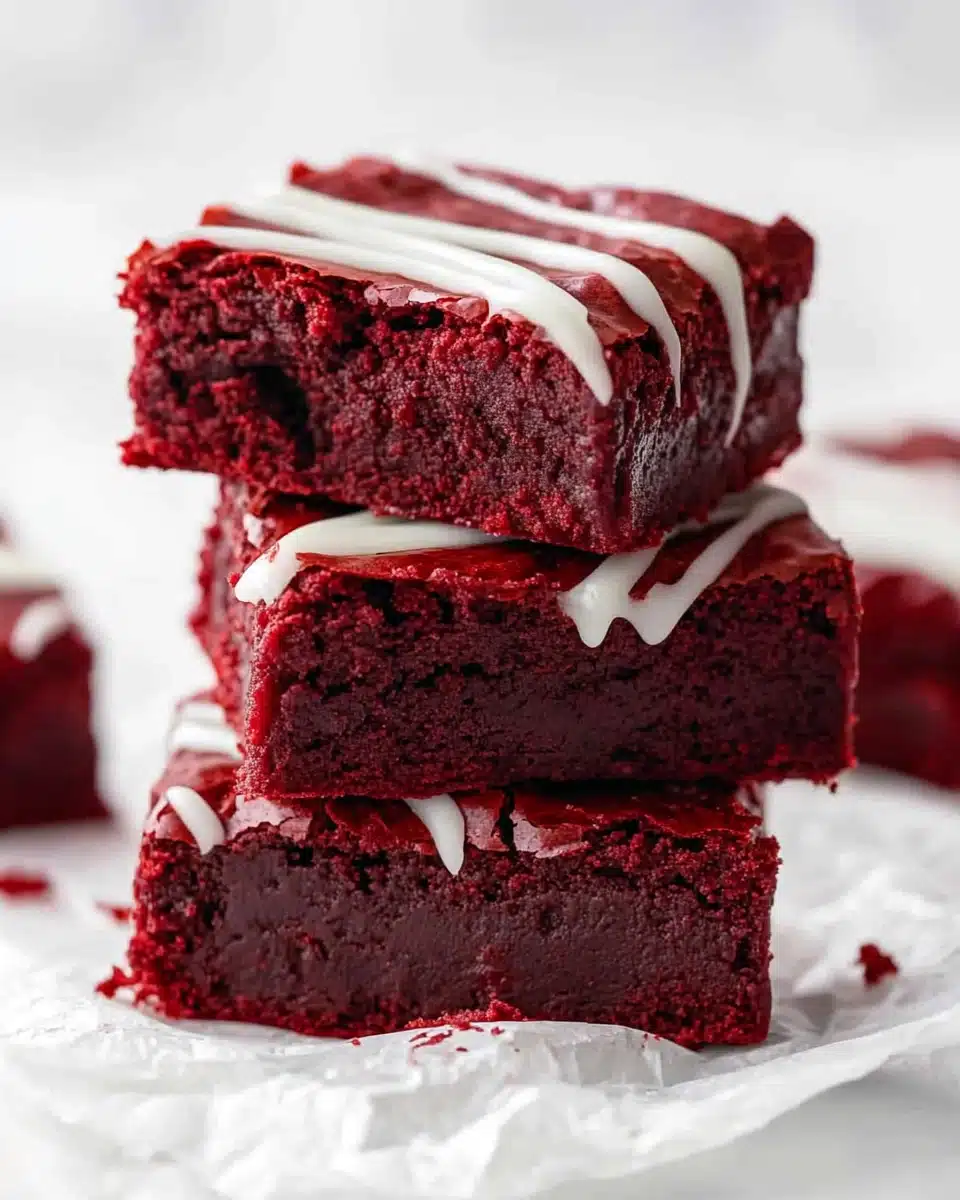 Red Velvet Brownies Recipe