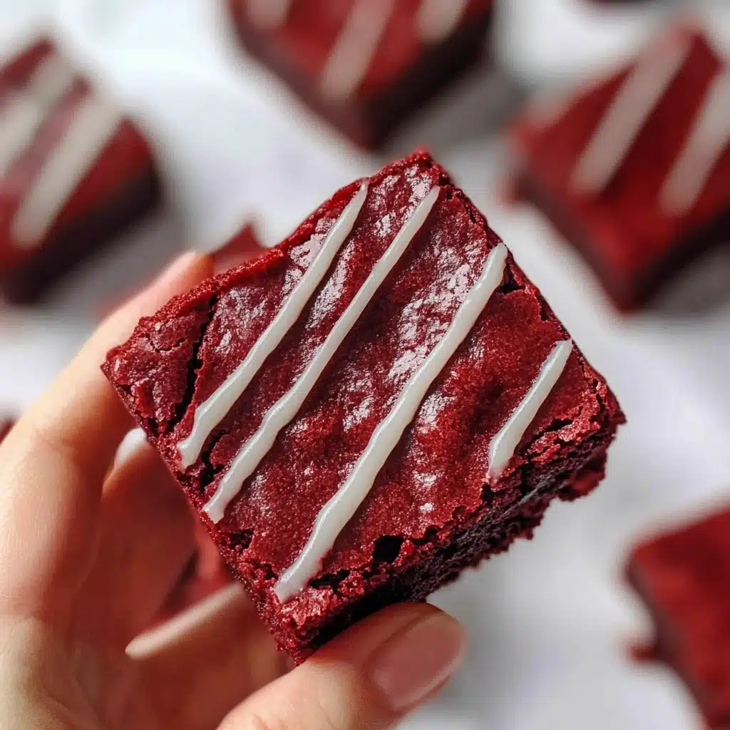 Red Velvet Brownies Recipe - Recipe Image