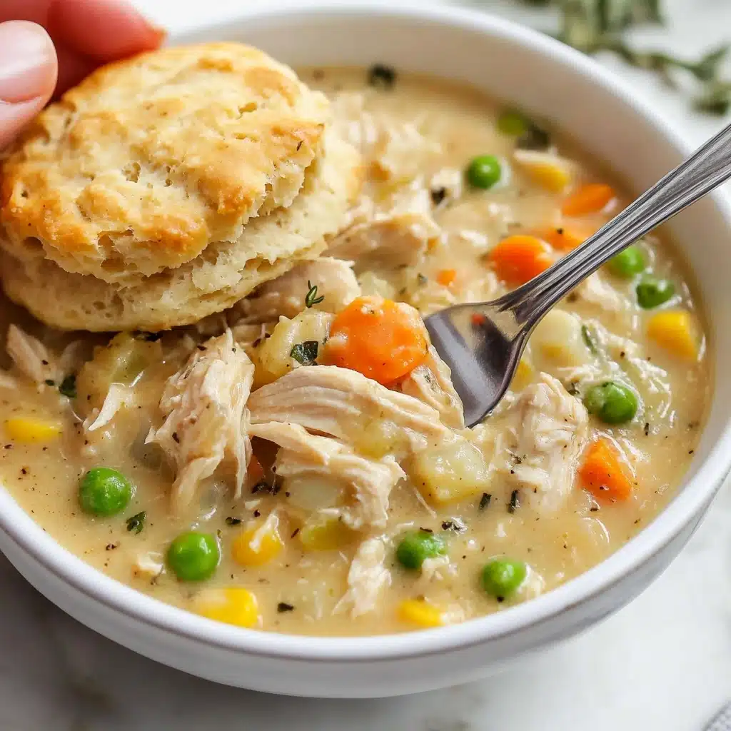 Easy Slow Cooker Chicken Pot Pie Recipe - Recipe Image