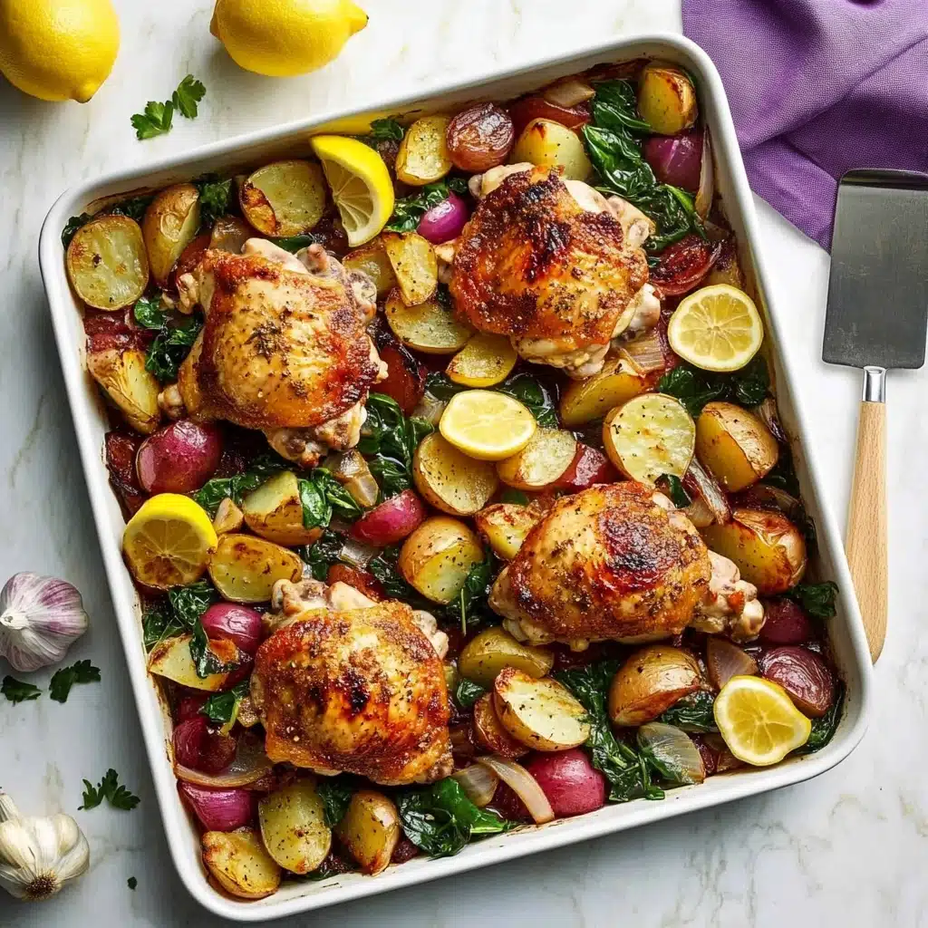 Sheet-Pan Chicken and Vegetables Recipe - Recipe Image