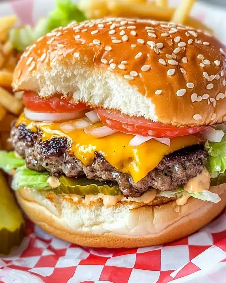 Air Fryer Hamburgers Recipe